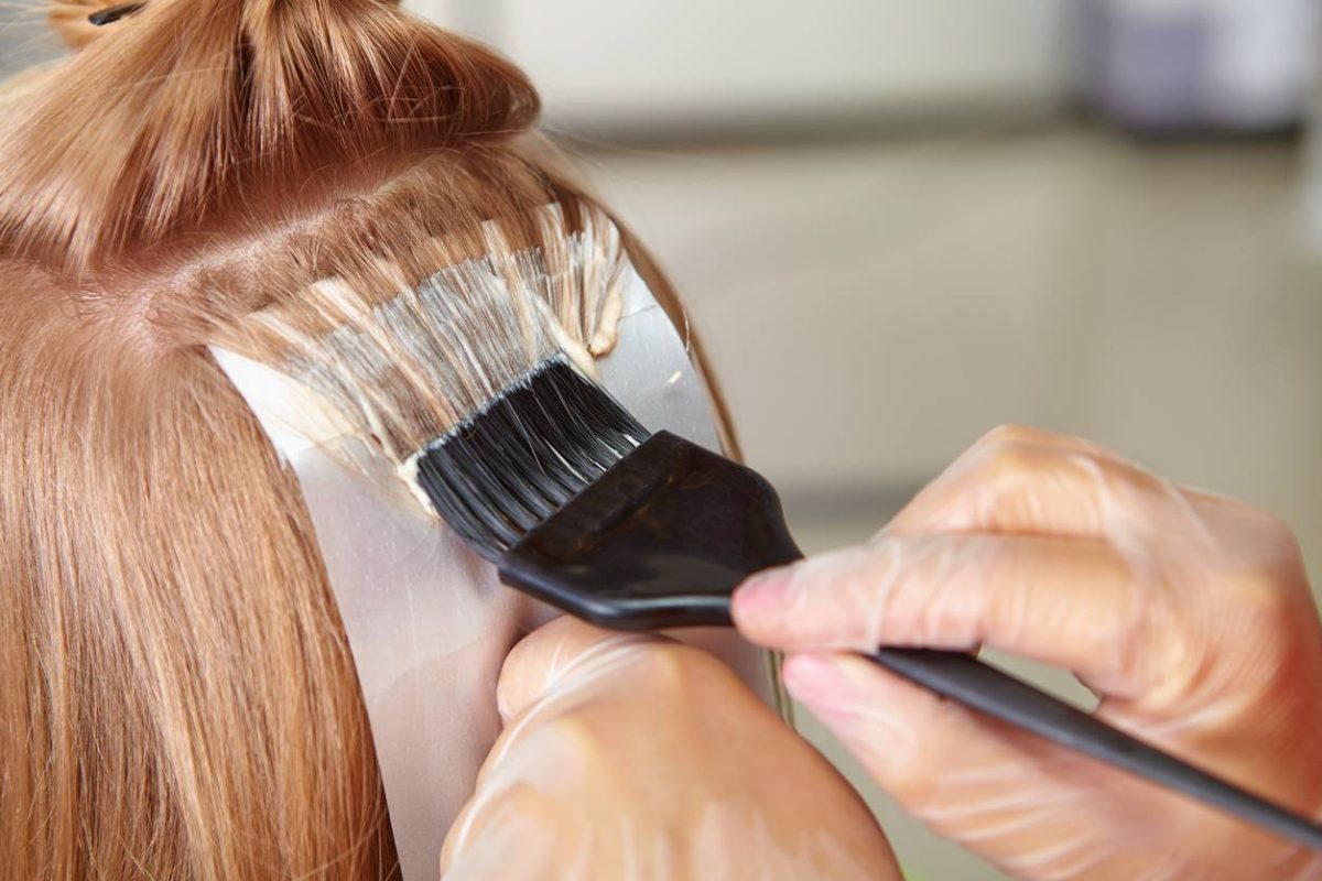 Coloration des cheveux