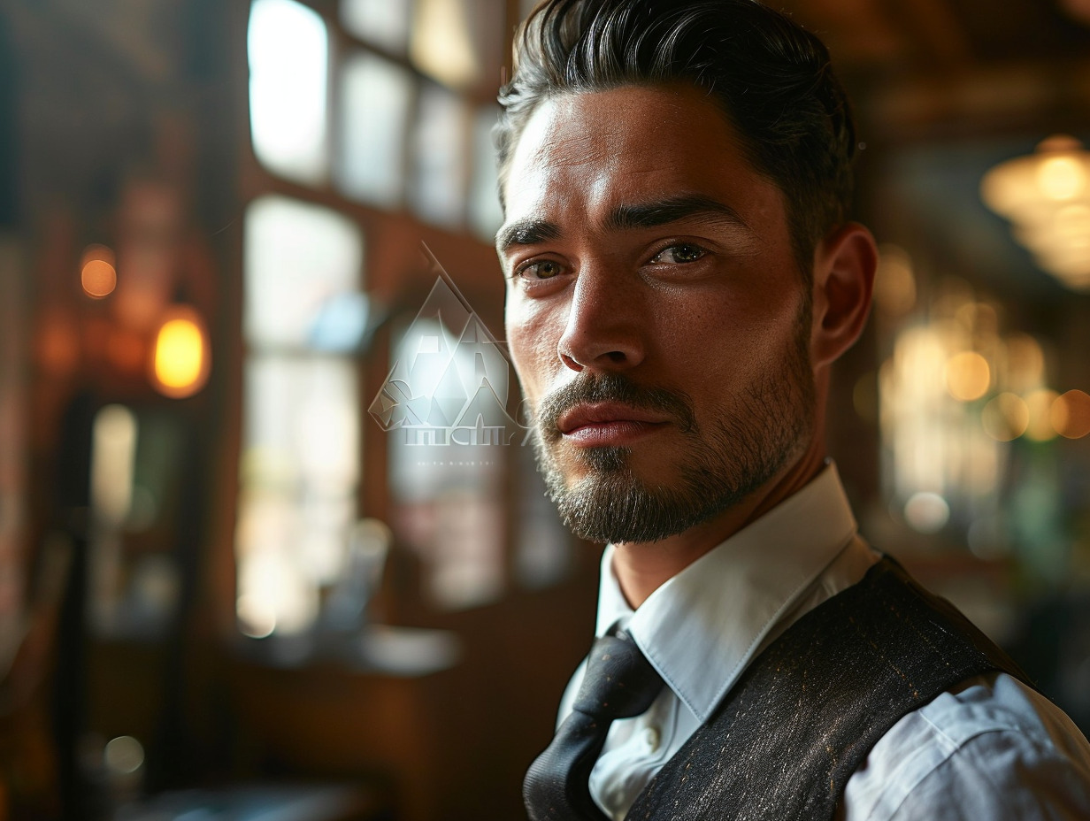 coupe homme dégradé bas à blanc : tendances et conseils de style 2023 - coiffeur  dégradé