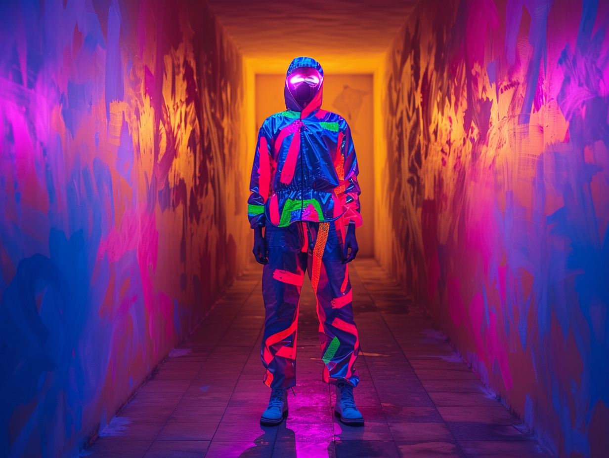 déguisement soirée fluo