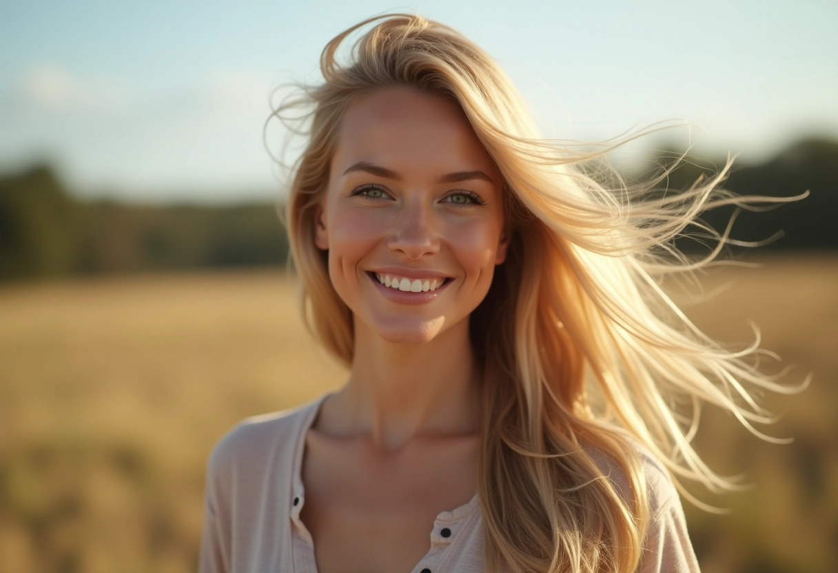 mèches blond cendré