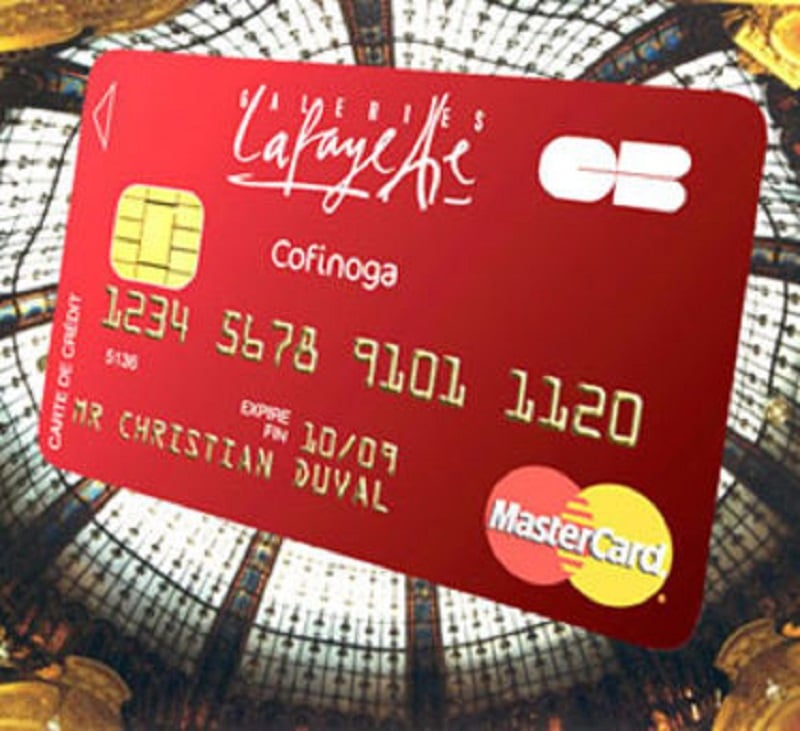 Comment obtenir la carte de crédit galerie Lafayette