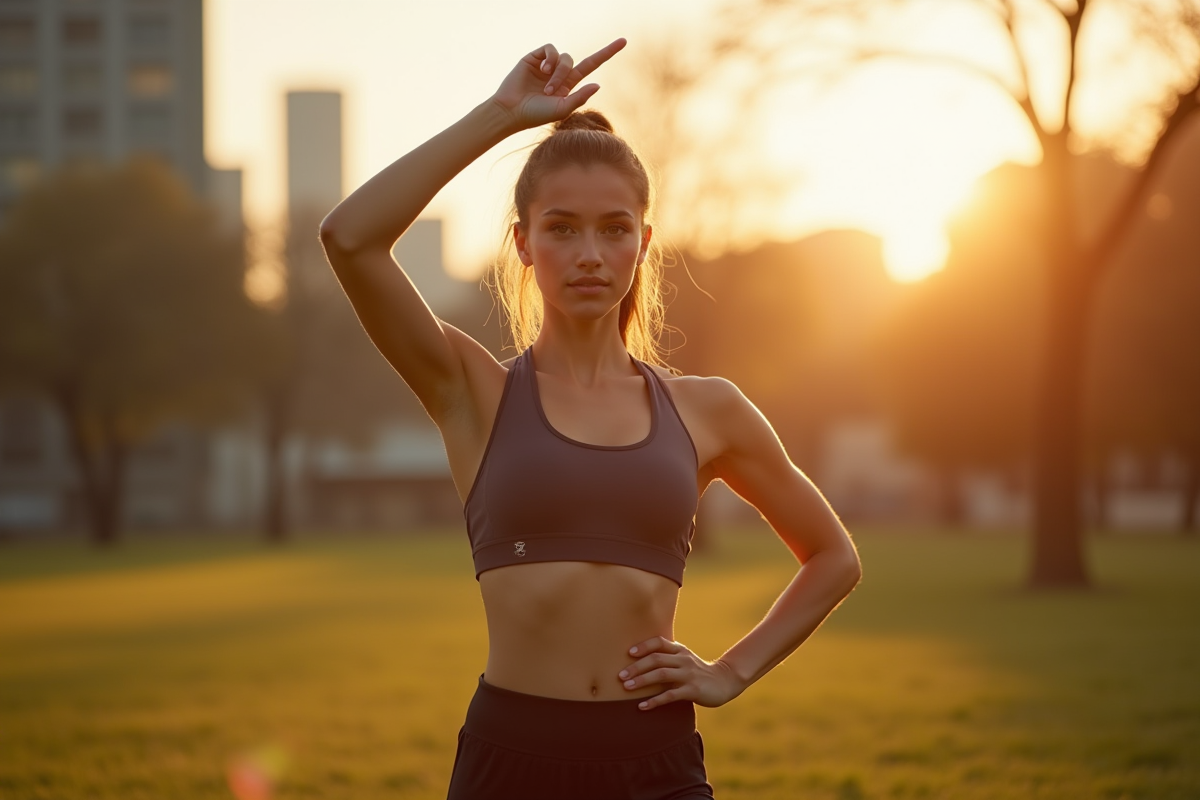 silhouette sportive