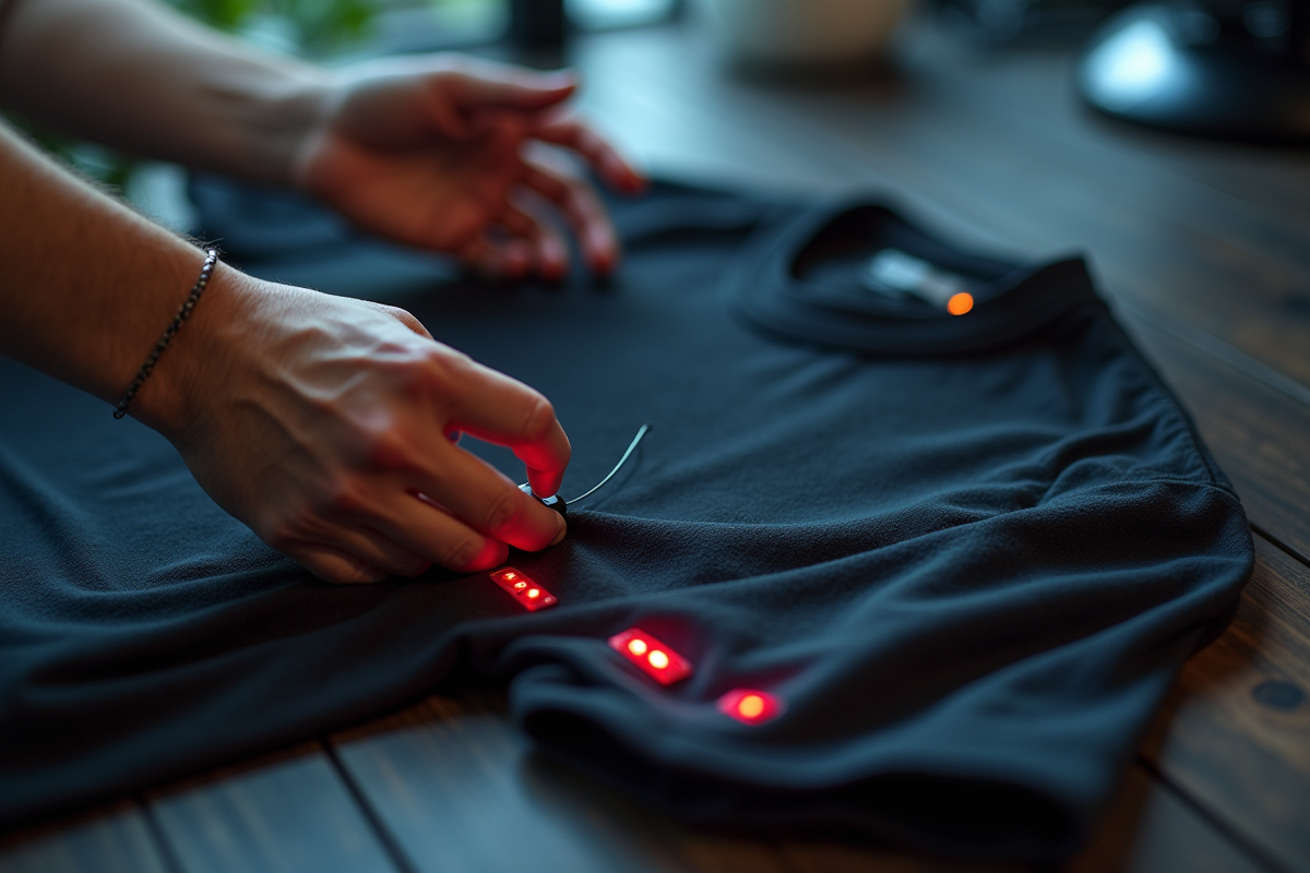 vêtements électroniques